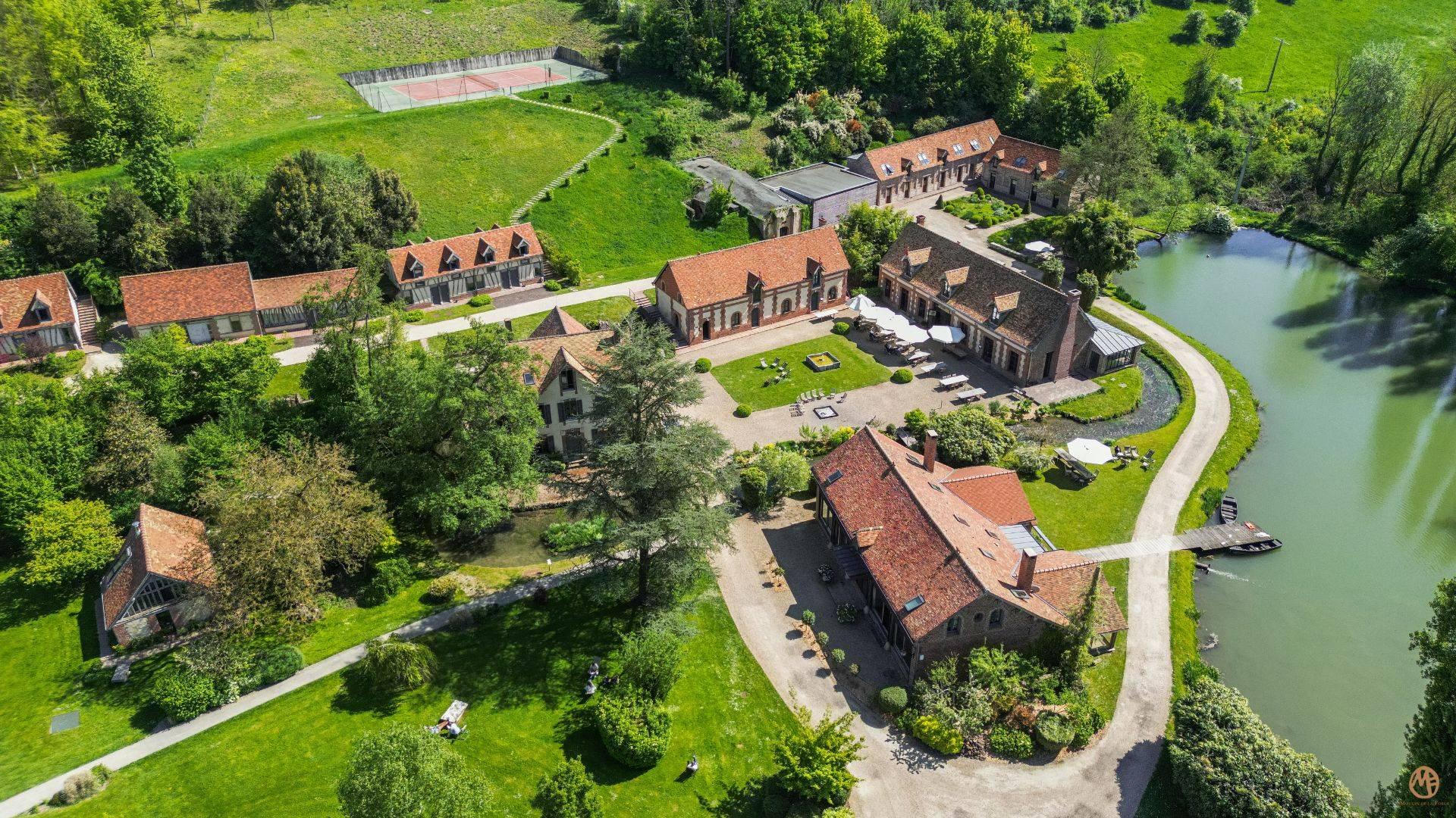 Ecrin de verdure propice à la déconnexion